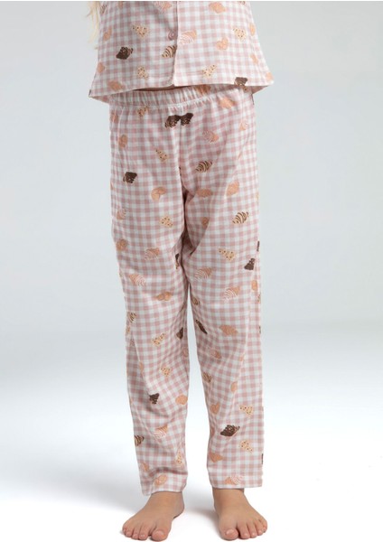 Kız Çocuk Beyaz Gömlek Pijama Takım fırsatları
