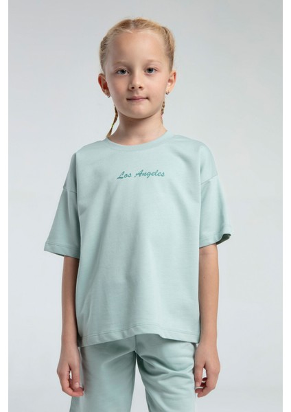 Kız Çocuk Yeşil Bermuda Takım fiyatları