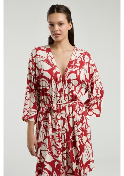 Kadın Kırmızı Pijama Takım