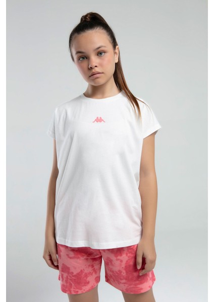 Kız Çocuk Beyaz Tişört