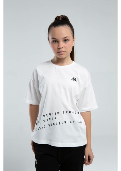 Kız Çocuk Beyaz Tişört