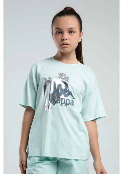 Kız Çocuk Yeşil Tişört