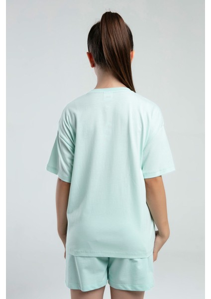 Kız Çocuk Yeşil Tişört modelleri