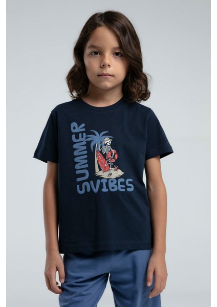 Erkek Çocuk Lacivert Bermuda Takım fiyatları