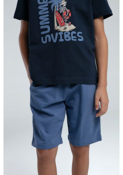 Erkek Çocuk Lacivert Bermuda Takım fırsatları