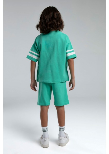 Erkek Çocuk Yeşil Bermuda Takım fırsatları