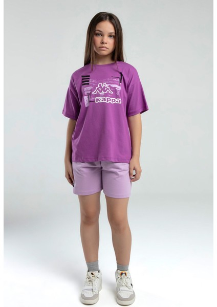 Kız Çocuk Mor Tişört fırsatları