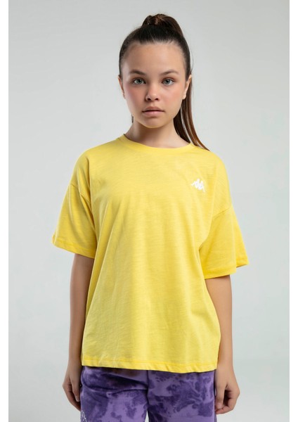 Kız Çocuk Sarı Tişört