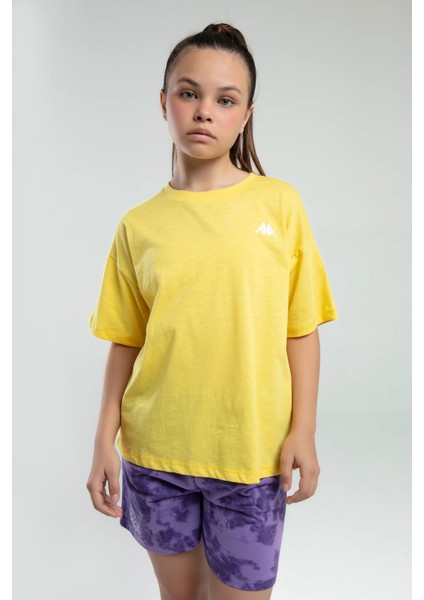Kız Çocuk Sarı Tişört modelleri