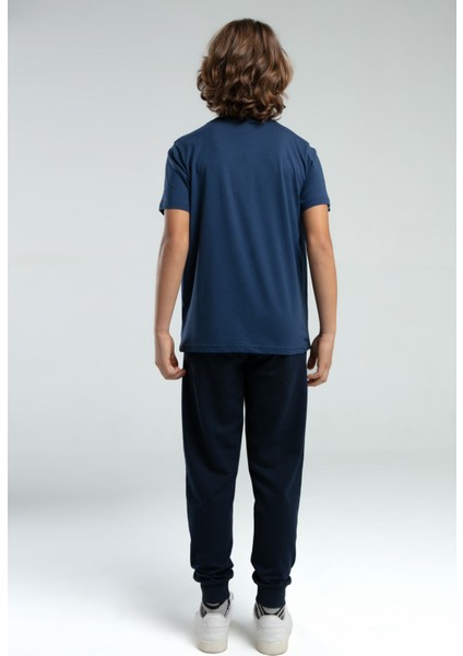 Erkek Çocuk Mavi Tişört modelleri