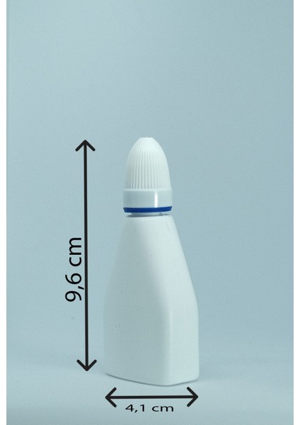 Göz ve Burun Için Damlalık 30 ml (10 Adet) (TEKRAR DOLDURULABİLİR) Beyaz Boş Plastik