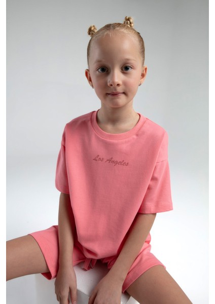 Kız Çocuk Pembe Bermuda Takım fiyatları