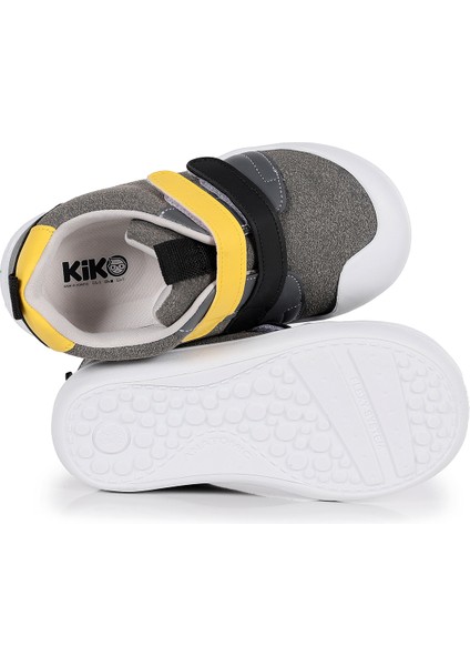 Şifu İlk Adım Cırtlı Erkek Bebek Spor Ayakkabı Gri - Sarı indirimleri