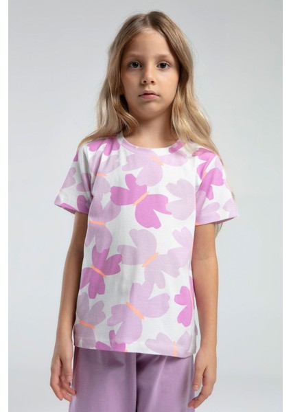 Kız Çocuk Mor Kapri Takım fiyatları