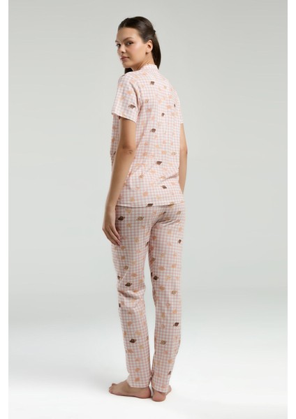 Kadın Beyaz Gömlek Pijama Takım indirimleri