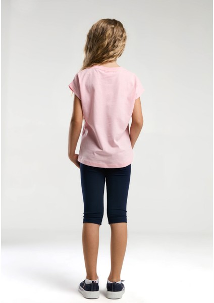 U.S. Polo Assn.. Kız Çocuk Pembe Tayt Takım