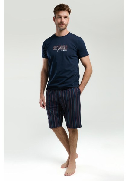 Erkek Lacivert Bermuda Takım fiyatları