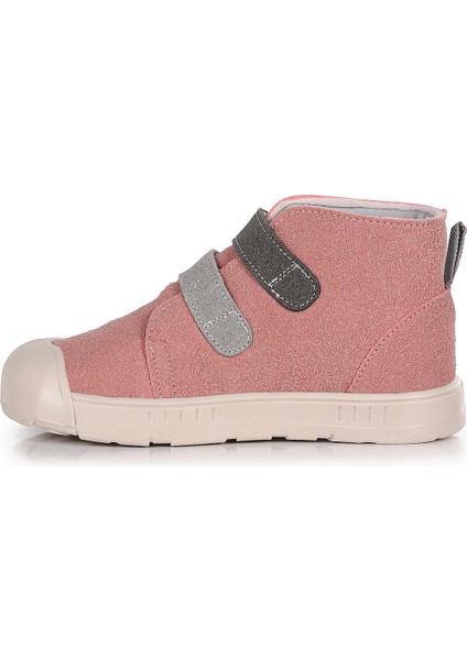 Mufasa Ilk Adım Cırtlı Kız Bebek Günlük Bot Ayakkabı Pudra - Gri fırsatları