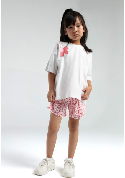 Kız Çocuk Beyaz Şort Takım fiyatları