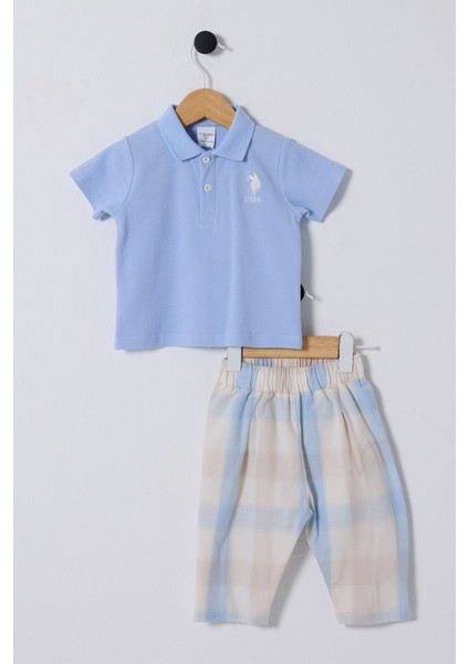 U.S. Polo Assn.. Erkek Bebek Beyaz Bebek Takım