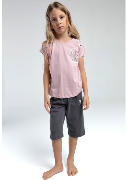 Kız Çocuk Pembe Kapri Takım fiyatları