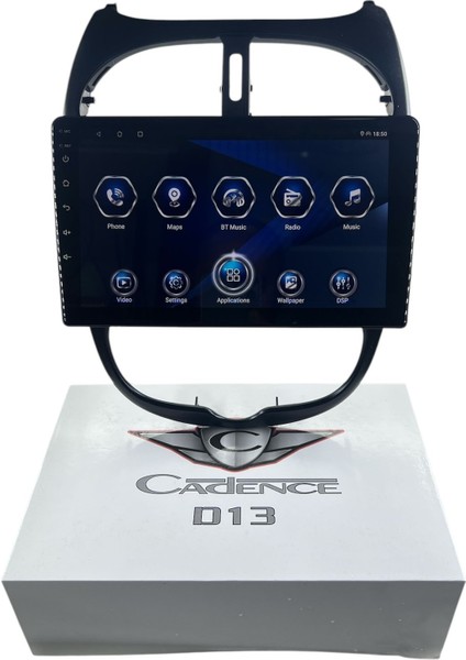 Peugeot 206 2006-2011 Cadence D13 Yeni Seri Işlemcili Pro Oem Multimedia