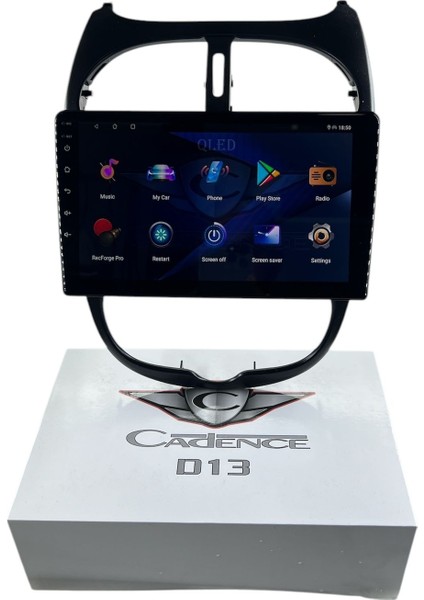Peugeot 206 2006-2011 Cadence D13 Yeni Seri Işlemcili Pro Oem Multimedia