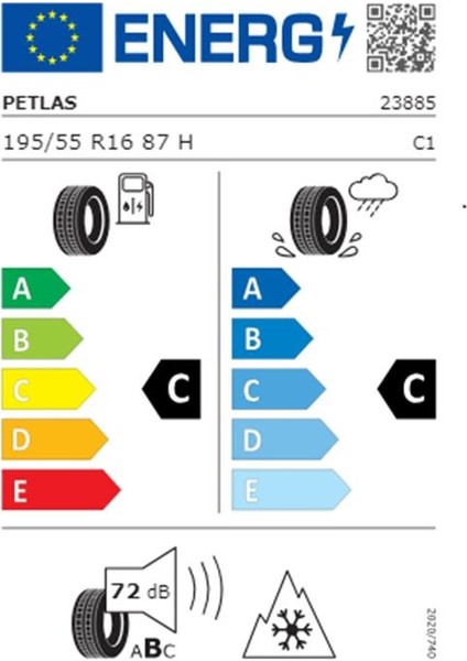 195/55 R16 87H Multiaction PT565 Oto 4 Mevsim Lastiği (Üretim Yılı:2024)
