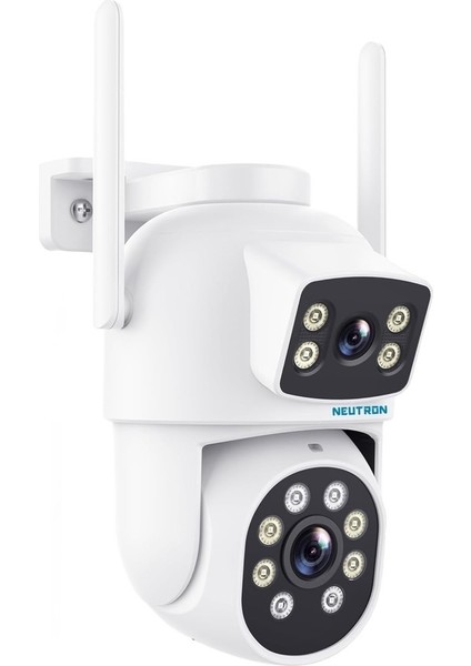 NTL-PT-13W-DBW2 Çift Kameralı Dış Mekan Pan/tilt Wi-Fi Kamera