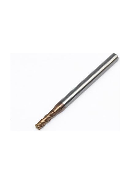 Cnc Işleme Frezeler 6X6DX50L-4F HRC55 Karbür Uç Freze Kesici Alaşım Kaplama Kesme Aleti 6X50X4T