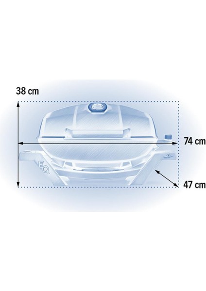 Travelq Pro285E Portatif Elektrikli Mangal