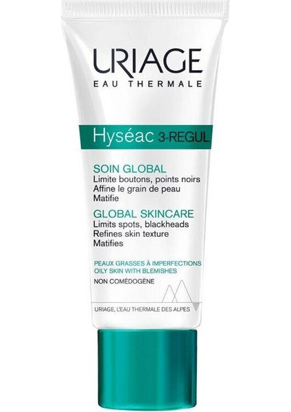Uriage Eau Thermale Hyseac 3 Regul + Anti Blemish Global Care Yüz Kremi 40ML