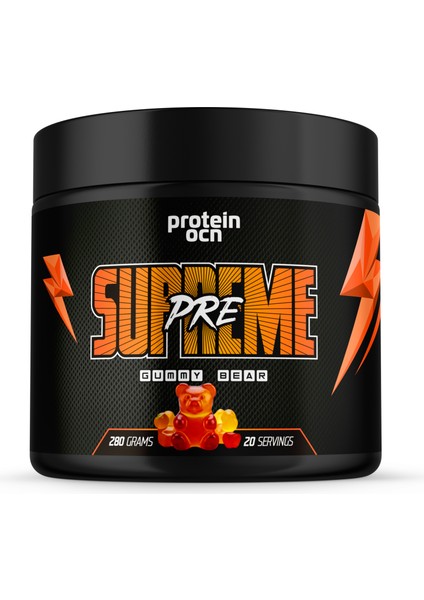 Preworkout - Gummy Bear - 280G - 20 Servis