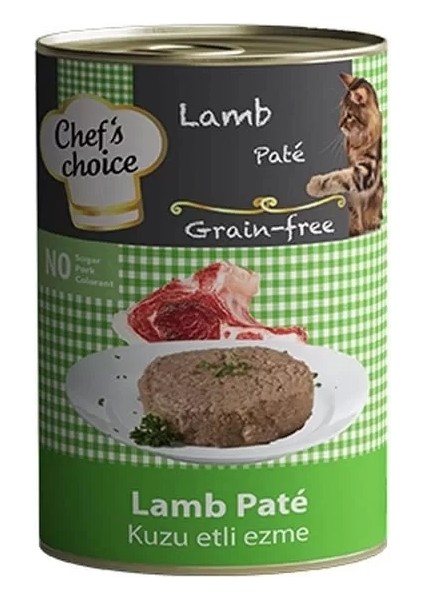 Kıyılmış Kuzulu Yetişkin Konserve Kedi Maması 400 gr