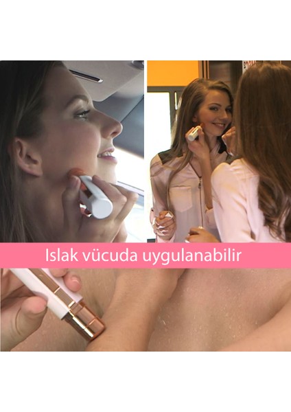Roxy Pocket Shaver Taşınabilir Pilli Kaş ve Yüz Tüy Alma Cihazı - Pratik Epilasyon Aleti indirimleri
