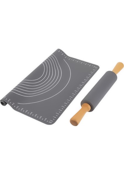 Silikon Pizza Hamuru Açma Matı Detaylı Ölçülü 30 X 40 Cm modelleri