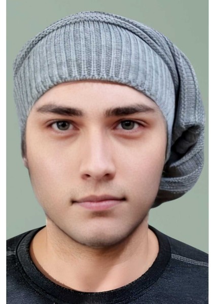 Erkek Kışlık Triko Örgü Bere ve Boyunluk