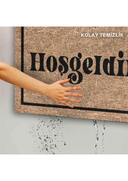 Hoş Geldin Klasiği Kapı Önü Paspası