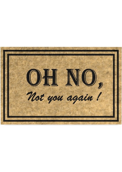 Oh No! Kapı Önü Paspası
