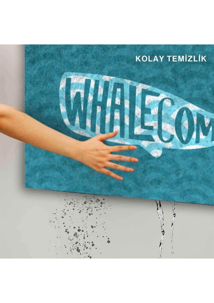 Whale Come Kapı Önü Paspası