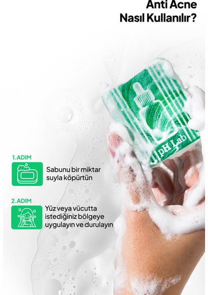 Anti Acne 3x Acne Serumu Etkili ve Acne Temizleme Barı, Acne Karşıtı Sabunu