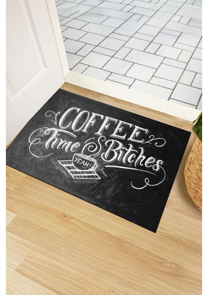 Latte Caffe Time Bitc.. Kapı Önü Paspası
