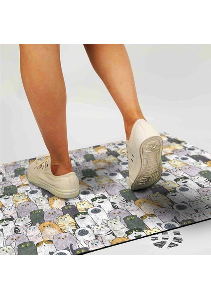 Sevimli Kalabalık Kapı Önü Paspası fiyatları