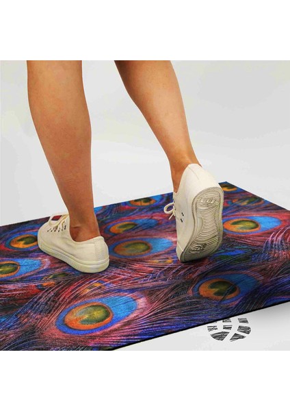 Tavus Kuşu Tüyü Kapı Önü Paspası fiyatları