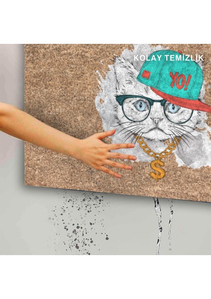 Yo Cat Kapı Önü Paspası