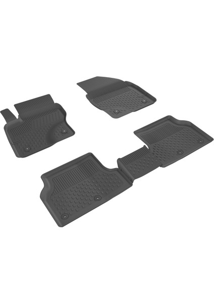 Ford Focus 2- 2.5 2005 - 2010 Uyumlu 4.5D Premium Paspas Mat Siyah- Focus 2