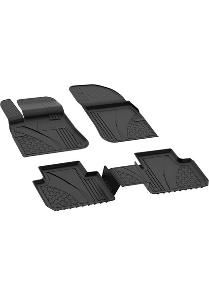 Audi Q7 2018-2025 Uyumlu 4.5D PRO Premium Havuzlu Oto Paspas Özel Üretim- Audi Q7