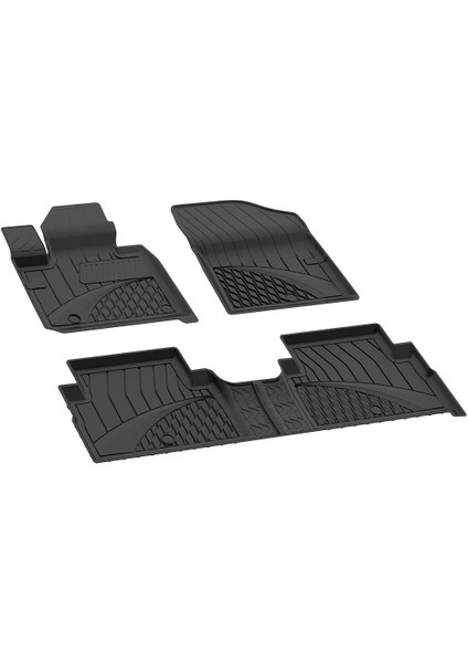 Hyundai Santa Fe Hybrid 2020-2024 SAHLER 4.5D PRO Premium Havuzlu Oto Paspas - Santa Fe Hybrid