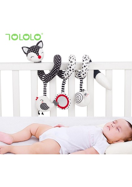 Beşik Kolye Görsel Eğitim Peluş Oyuncak (Yurt Dışından)