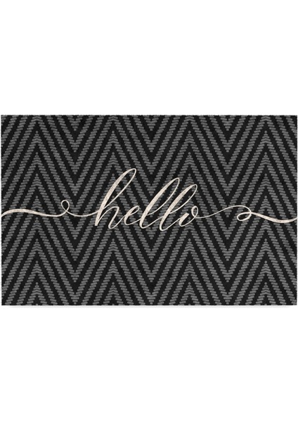 Hello Zigzag Kapı Önü Paspası